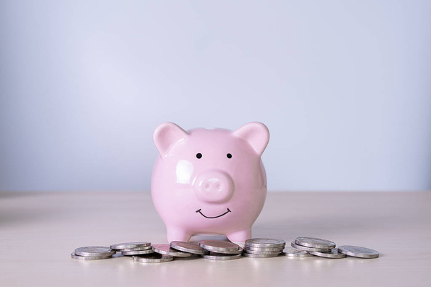 saving for finance accounting Young is saving manage money investment - Valokuva, kuva