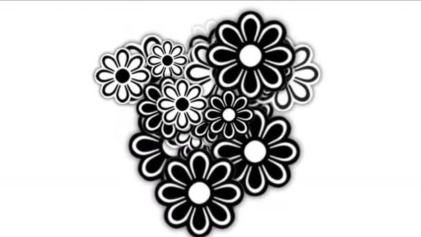 4k Дикі ромашкові пелюстки квітки, весняна рослина цвіте, ромашкове кохання весільний фон
. - Кадри, відео