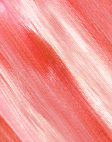 Pink Abstract acrylic painting for use as background, texture, design element. Modern art with brush stroke texture - Фото, зображення