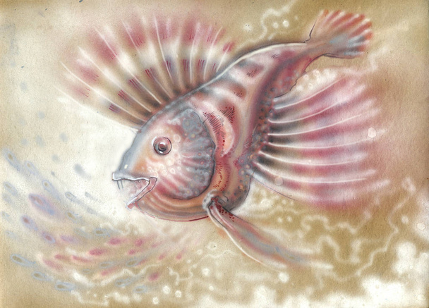 perleťově malé ryby - Fotografie, Obrázek