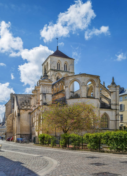 The Church of St. Savior of Caen was built in the eleventh century, Caen, France - Фото, зображення