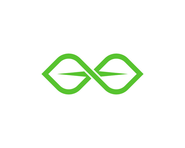 Sonsuz sağlık Logo simge tasarım - Vektör, Görsel