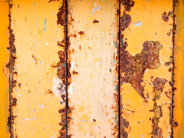 Rust on steel and metal, background concept, Rusty metal wall, rust texture, Close up of some rust, An image of some rusty metal up close that has been ripped up. - Photo, Image
