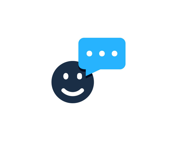 幸せ体験談アイコン ロゴのデザイン要素 - ベクター画像