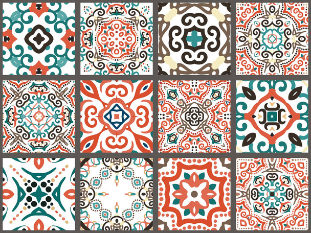 Azulejos decorativos árabes
 - Vector, Imagen