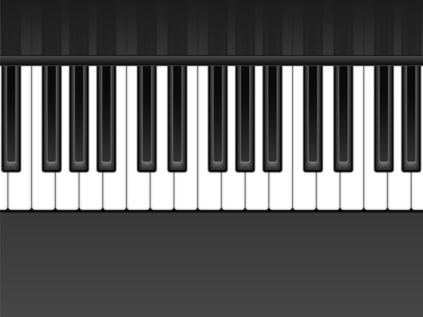 piano background - Vector, Image
