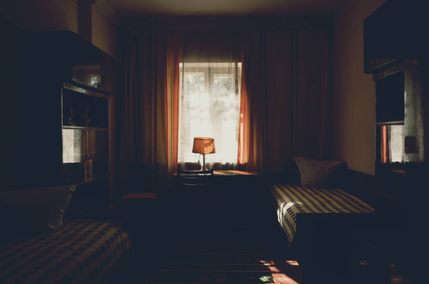 soviet room in warm tones - Fotó, kép