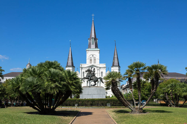 Cathédrale Saint-Louis, Nouvelle-Orléans, Louisiane
 - Photo, image