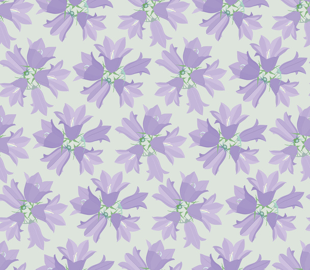 Seamless pattern background with white gentle flowers - Vektor, obrázek