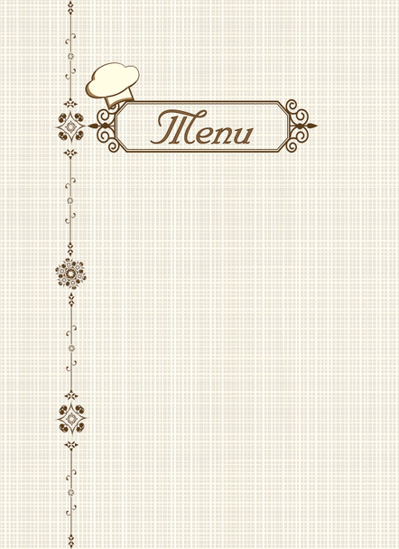 menu restaurace - Fotografie, Obrázek