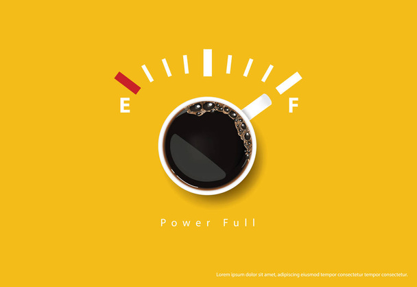 Kaffee Poster Werbung Flayers Vector Illustration - Vektor, Bild