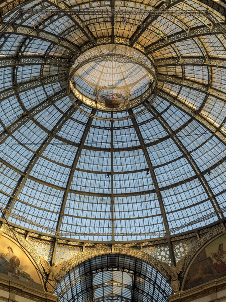 Milan, Lombardy, Italy: the Gallery Vittorio Emanuele at Christmas - Photo, Image