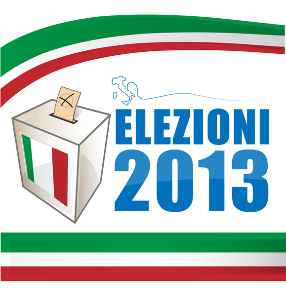 italian election day - Vector, Image