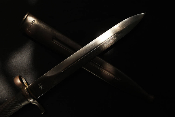 Krátký nůž ocel - Fotografie, Obrázek