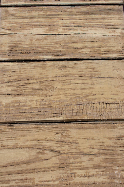 Textuur details van een oude houten plunks als achtergrond - Foto, afbeelding