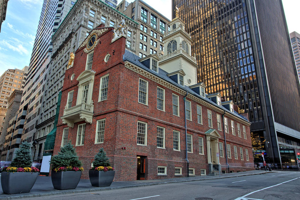 Boston Old State House Building in Massachusetts - Foto, Imagem