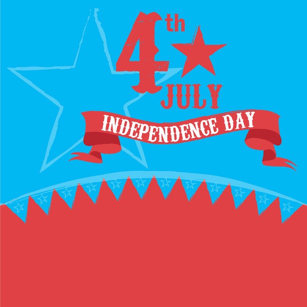 Happy independence day. 4th of July - Vector, Image