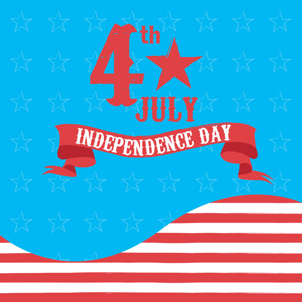 Happy independence day. 4th of July - Vector, Imagen
