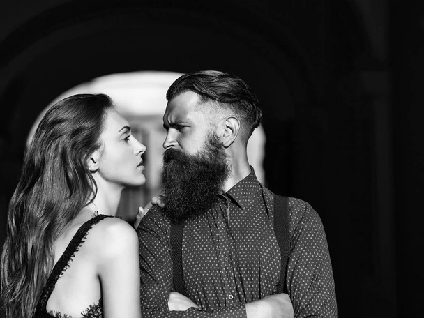 couples in love. young stylish couple - 写真・画像
