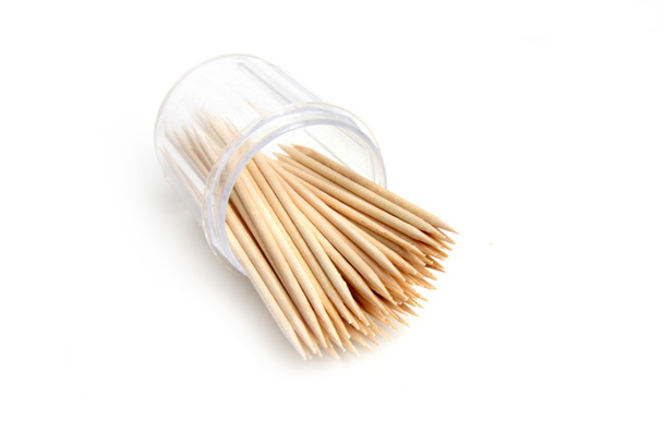 Wooden toothpick - Zdjęcie, obraz