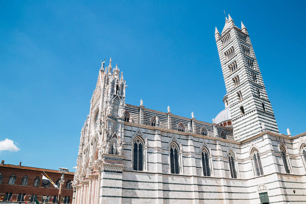 Kathedraal van de Duomo di Siena in Italië - Foto, afbeelding