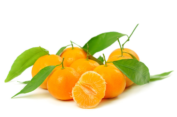 Tangerine isolated - Фото, изображение