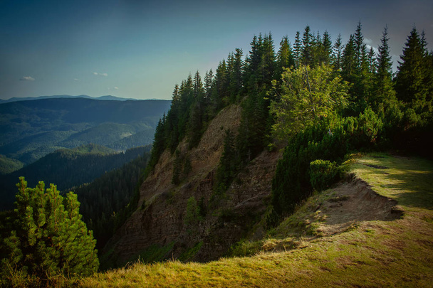 A canyon is a "pokol", a Kárpát-hegység. Gorgany, Ukrajna. - Fotó, kép
