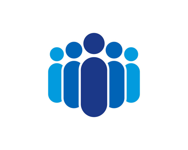 Gruppo Persone Logo Icona Design
 - Vettoriali, immagini