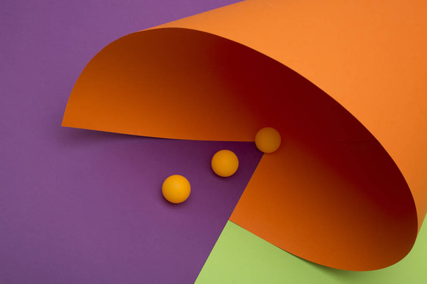Fondo abstracto de hojas de papel de color, para decoración, para diseño de texto, para plantilla - Foto, Imagen