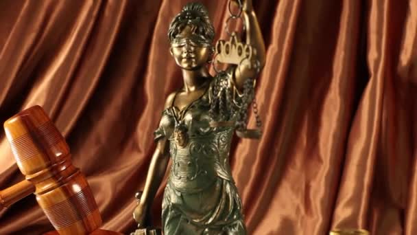 socha spravedlnosti lady - Záběry, video