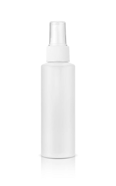 blank packaging cosmetic spray bottle isolated on white background with clipping path ready for product design - Fotó, kép