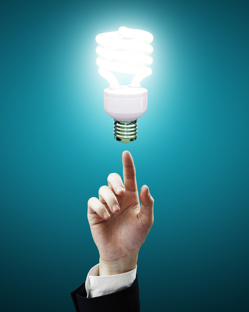 energy saving lamp - Foto, Imagen