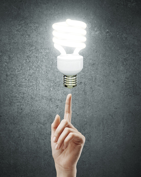 energy saving lamp - Foto, afbeelding