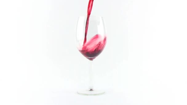 sklenice vína close-up - Záběry, video