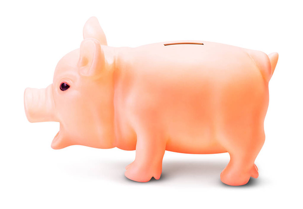 Piggy back isolato su sfondo bianco con percorso di ritaglio
 - Foto, immagini