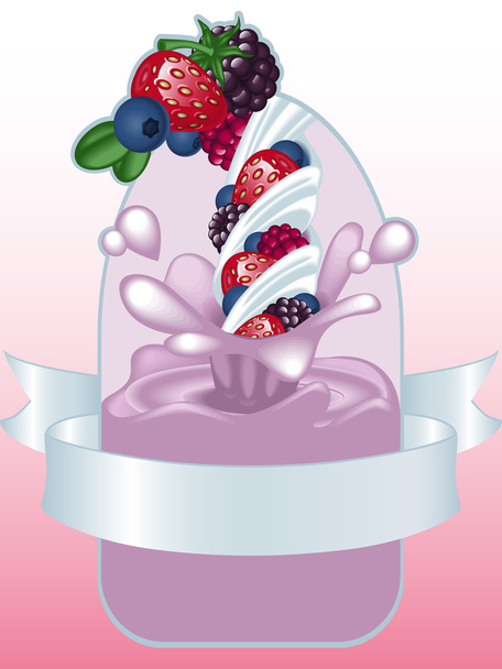 yogurt - ベクター画像