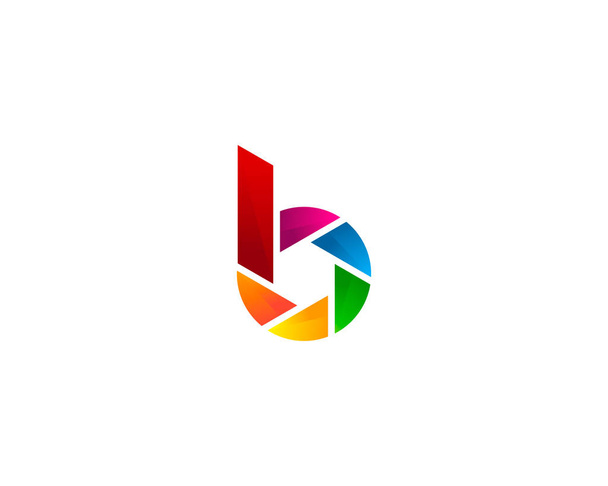 Letter  b  Icon Logo Design Element  - Вектор, зображення