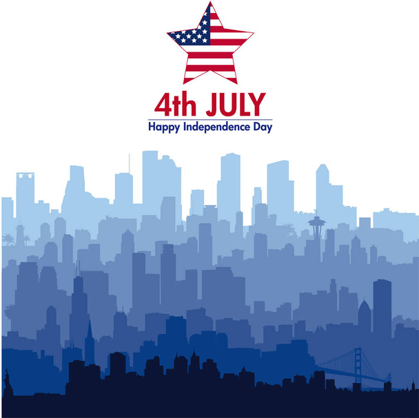 Fondo Día de la independencia patriótica
 - Vector, Imagen