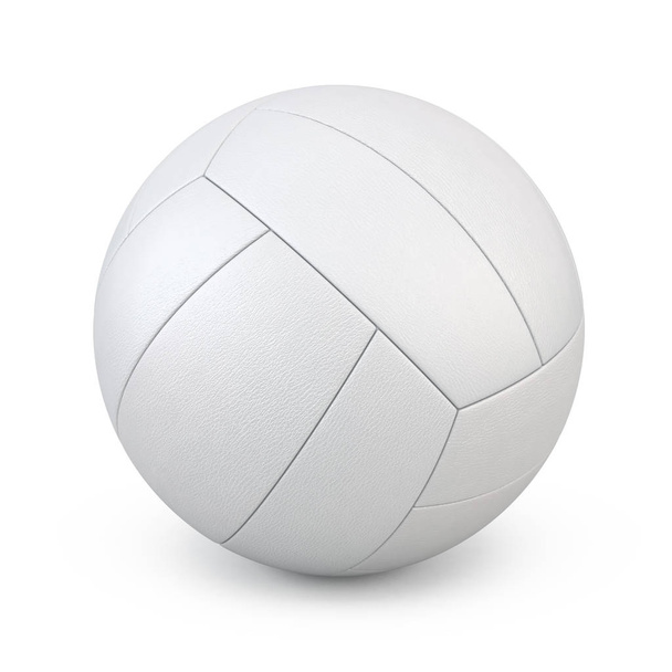 Voleibol de renderizado 3d (aislado en blanco y camino de recorte
) - Foto, imagen