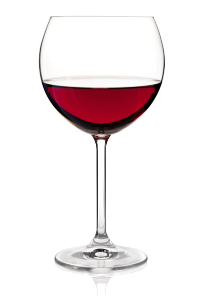 Коллекция вин - Красное вино в бокале
 - Фото, изображение