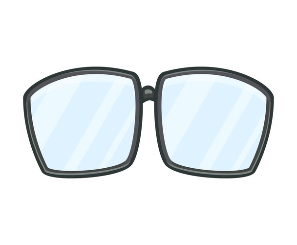 γελοιογραφία γυαλιά σχεδιασμό διάνυσμα απομονωθεί σε λευκό - Διάνυσμα, εικόνα