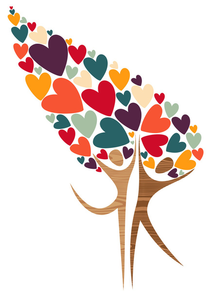 Дерево любви многообразия
 - Вектор,изображение