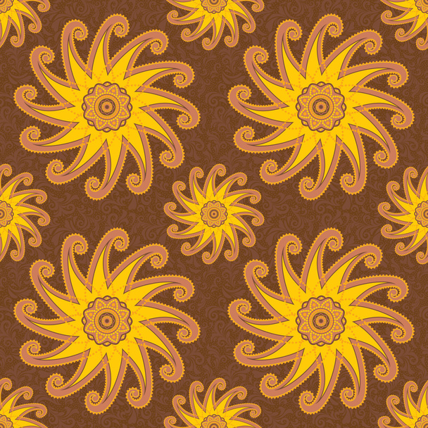 Ornamental seamless pattern - Vector, afbeelding