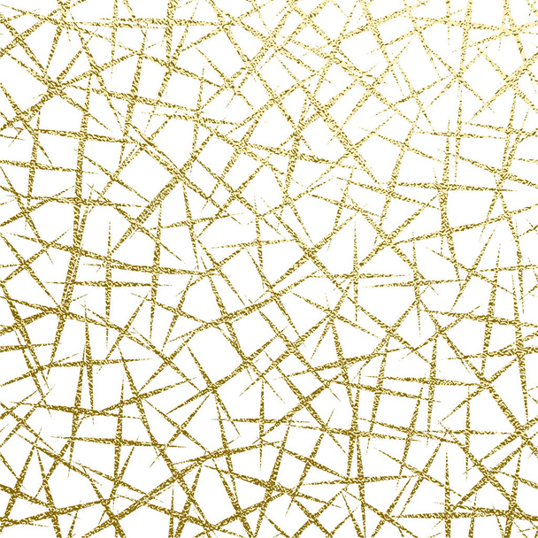 黄金の光沢のある質感。金属パターンだ。金の背景 - ベクター画像
