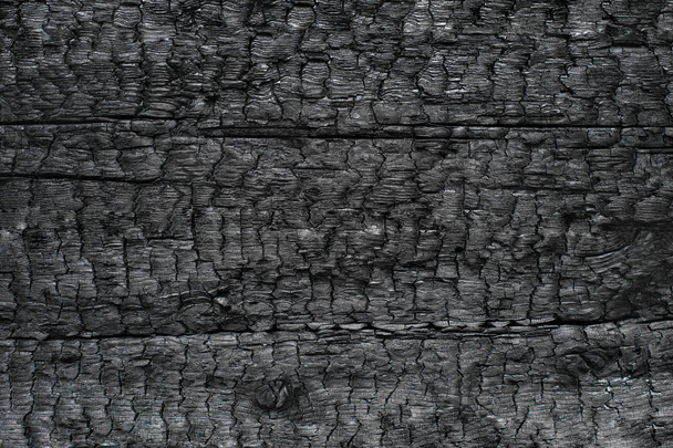 The texture of coal and burnt wood close-up - Valokuva, kuva