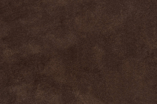 Close up of natural suede leather background - Photo, Image