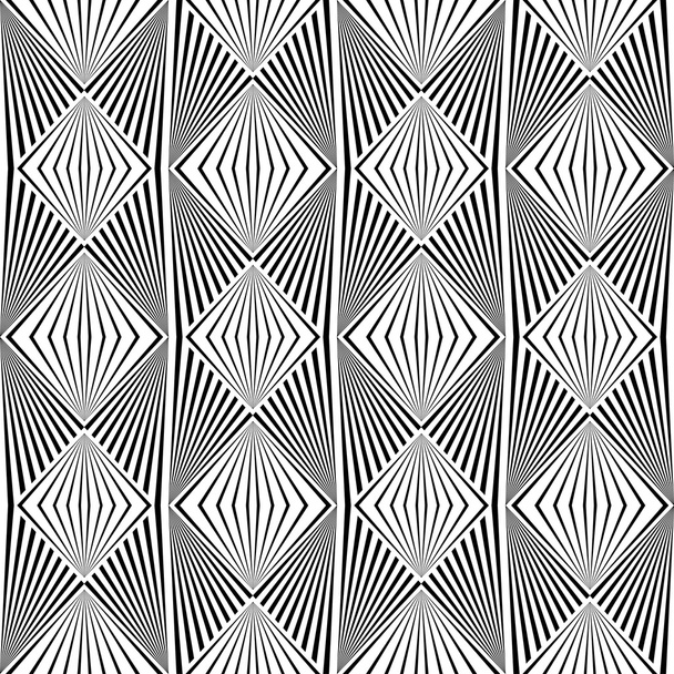 Diamond seamless pattern - Vector, Image