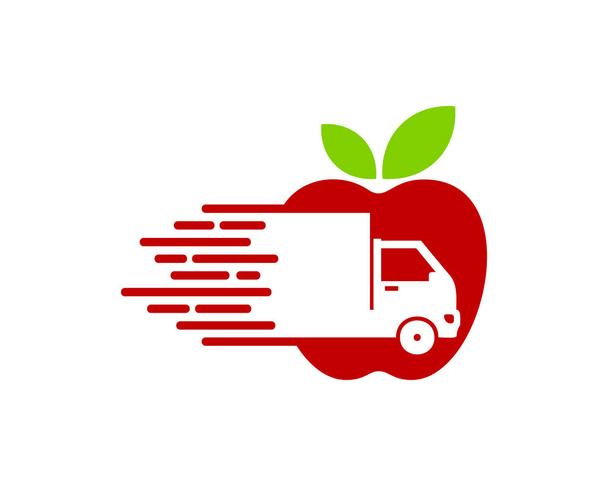 Design icona logo consegna frutta
 - Vettoriali, immagini