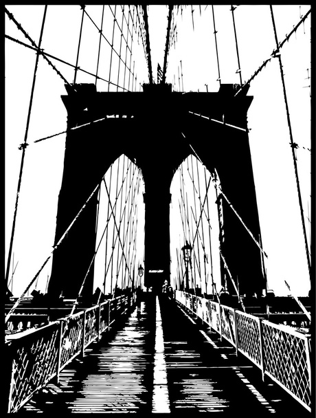 Most Brookliński - Zdjęcie, obraz