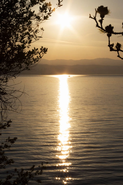 Dawn on the Adriatic Sea, Croatia, Europe - Fotografie, Obrázek